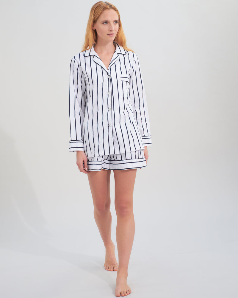 Stripy Pyjama Short Set